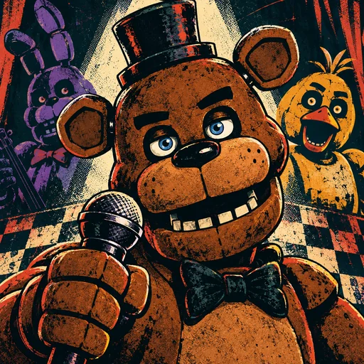 Friday Night Funkin vs FNAF 1 thumbnail