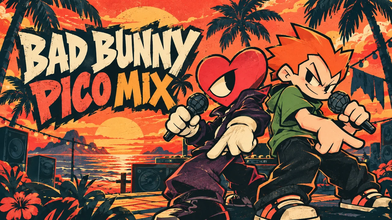 FNF: Feat. Bad Bunny PICO MIX thumbnail